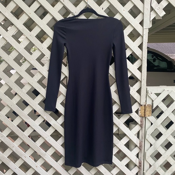 Aritzia Wilfred Gwen Black Midi Dress - Picture 5 of 6